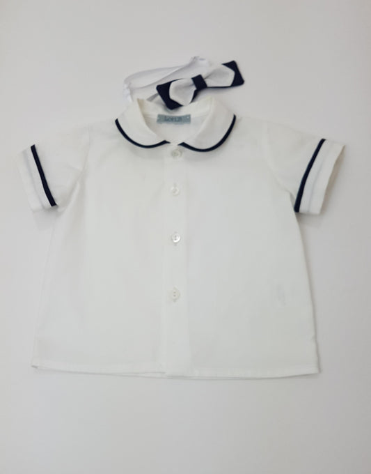 Camicia Bianca Maniche Corte