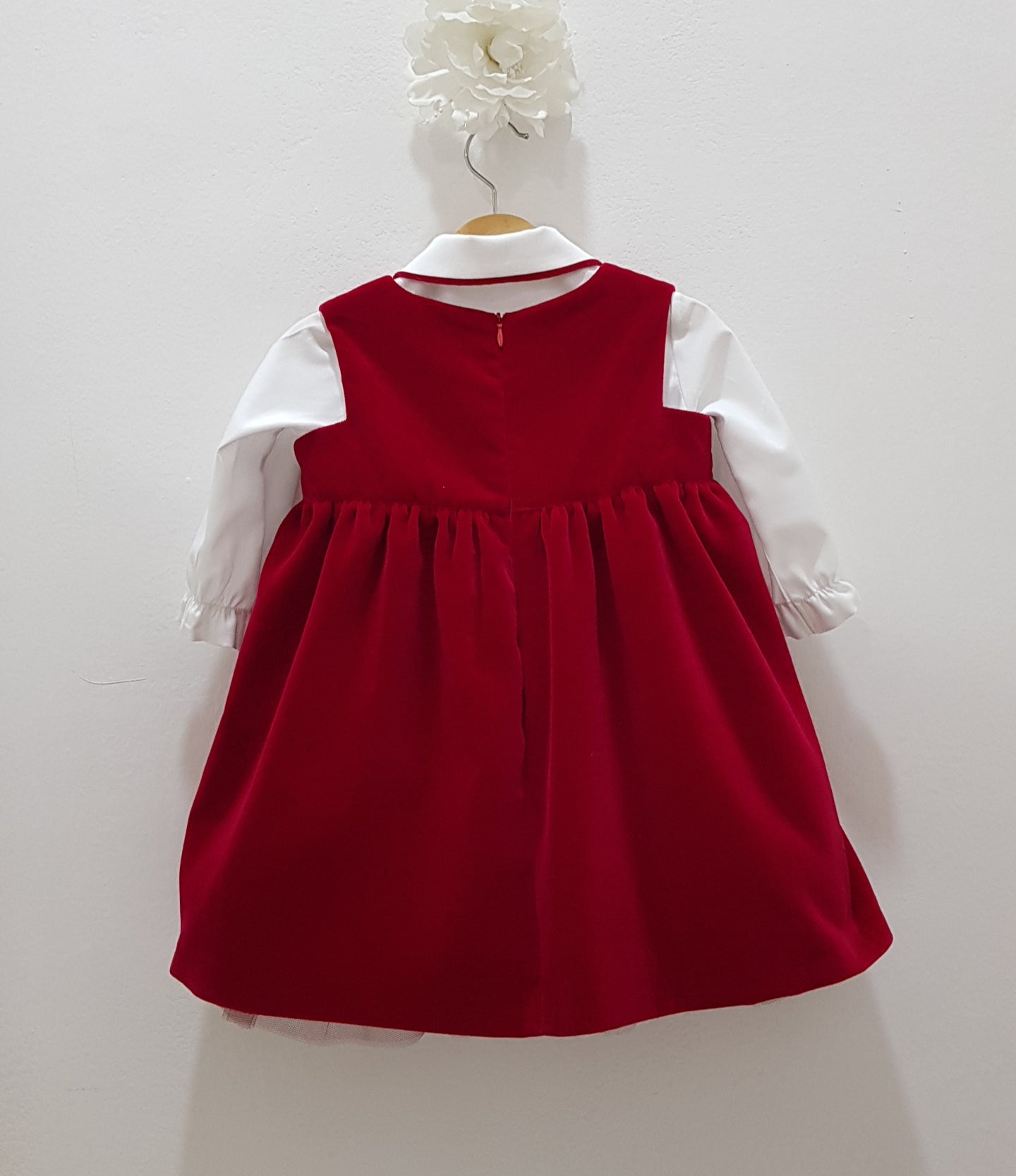 Abito Velluto Smanicato [ART804]